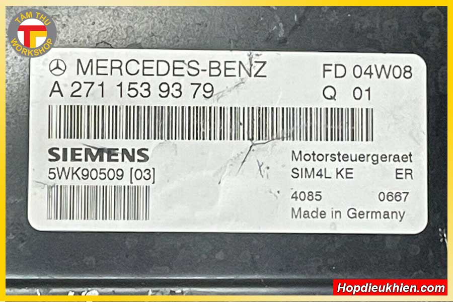 Hộp ECU A271 Mercedes C200 W203 3