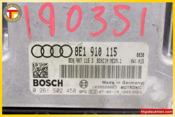 Hộp ECU Audi A4 2008 8e1910115 5