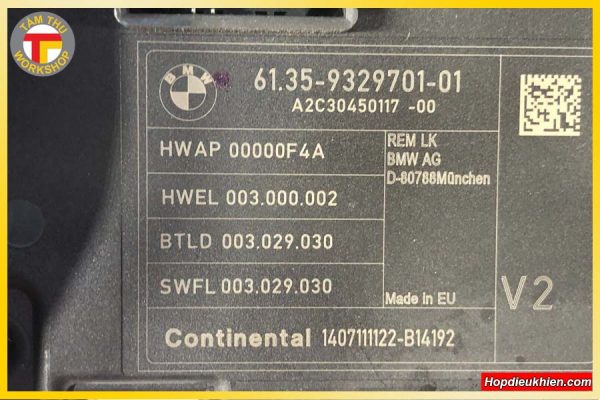 Hộp REM BCM Rear Electronic Module BMW 320i F30 Bãi Mới Đẹp (5)